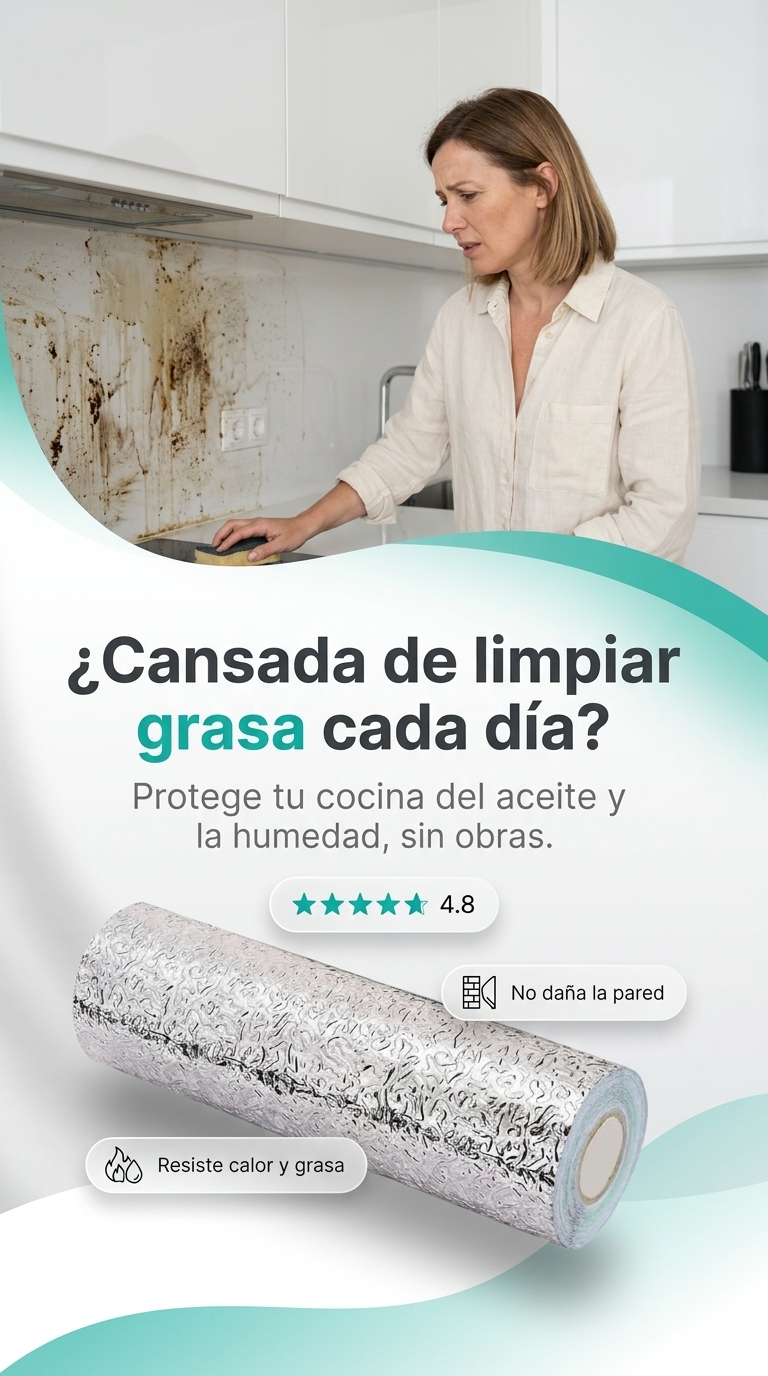 Papel Aluminio de Cocina